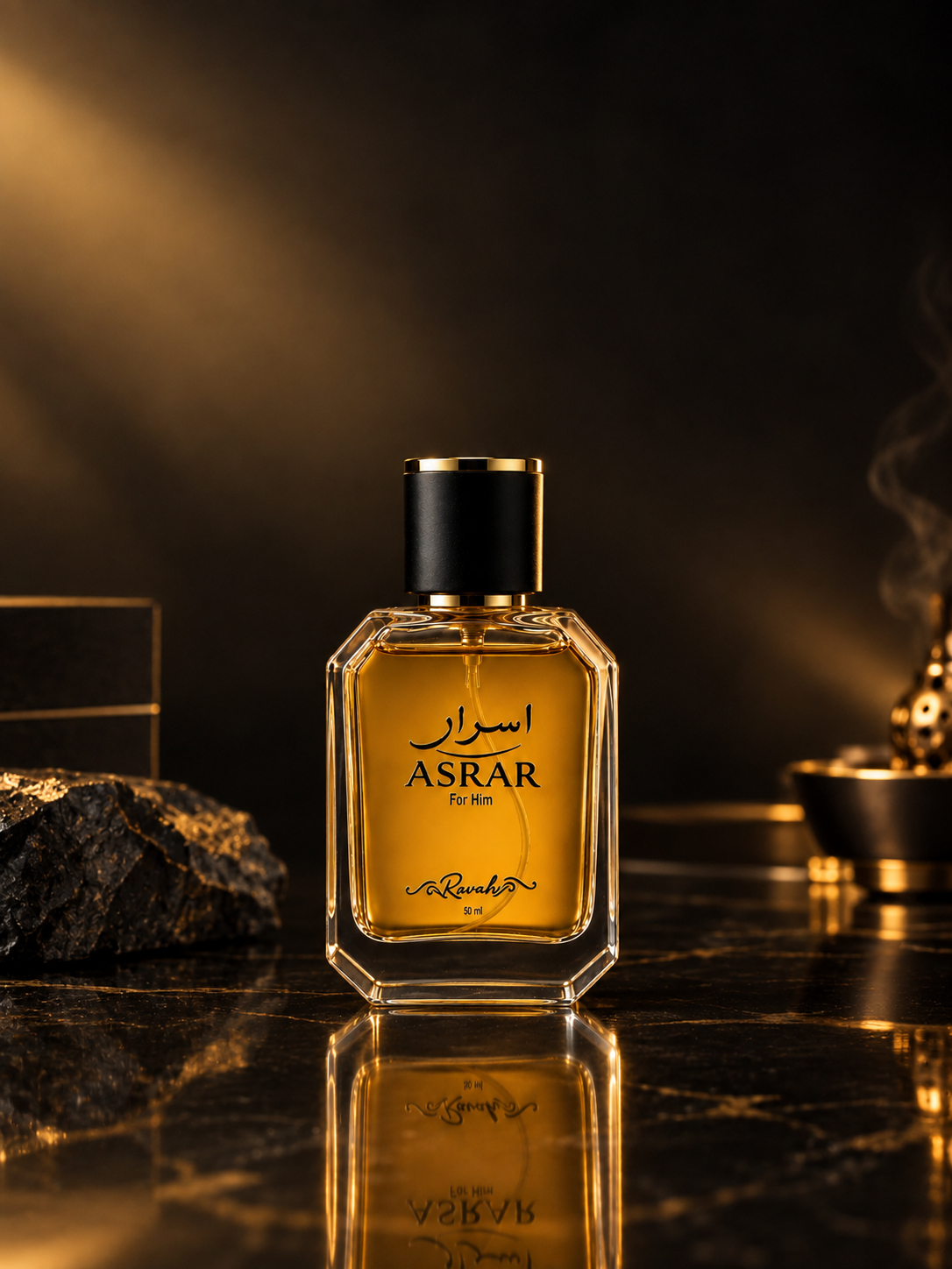 ASRAR For Him long lasting men's perfume by Ravah Perfumes
