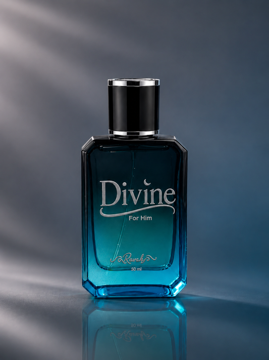 DIVINE For Him long lasting men's perfume by Ravah Perfumes
